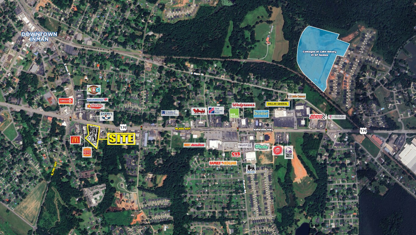 11911 Asheville Hwy, Inman, SC for Rent