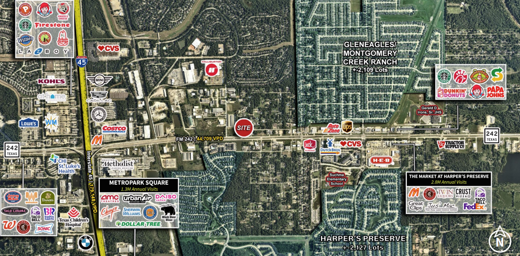 8933 Highway 242, Conroe, TX for Rent