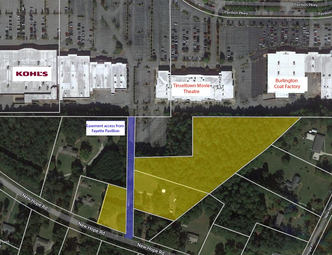 157 New Hope Rd Fayetteville, GA 30214 Land Property for Lease on