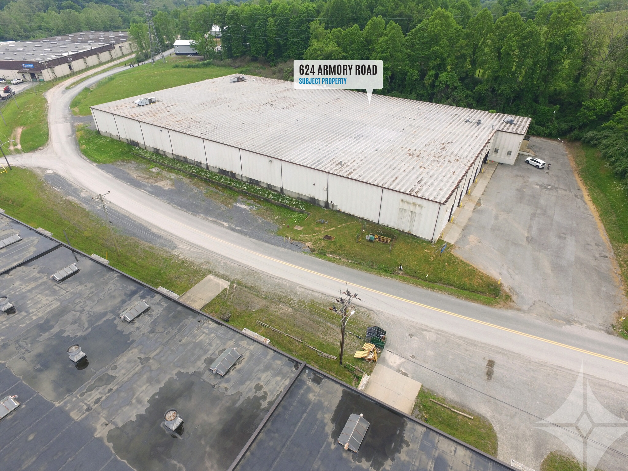624 Armory Rd Clarksburg, WV 26301 Industrial Property for Lease on