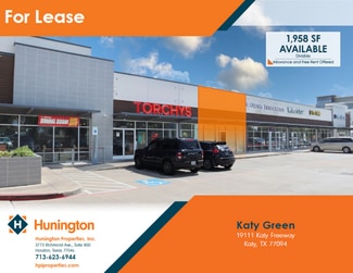 Houston, TX Retail - 19111 Katy Fwy Houston, TX Retail - 19111 Katy Fwy