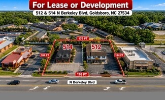 Goldsboro, NC Commercial Land - 512-514 N Berkeley Blvd