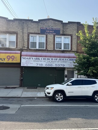 Hollis, NY Storefront Retail/Residential - 190-26 Jamaica Ave Hollis, NY Storefront Retail/Residential - 190-26 Jamaica Ave