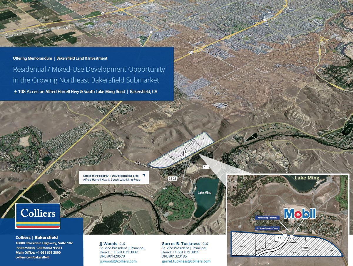 Alfred Harrell @ South Lake Ming Road, Bakersfield, CA for Sale