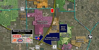Manvel, TX Commercial Land - SWC SH 288 & CR 58