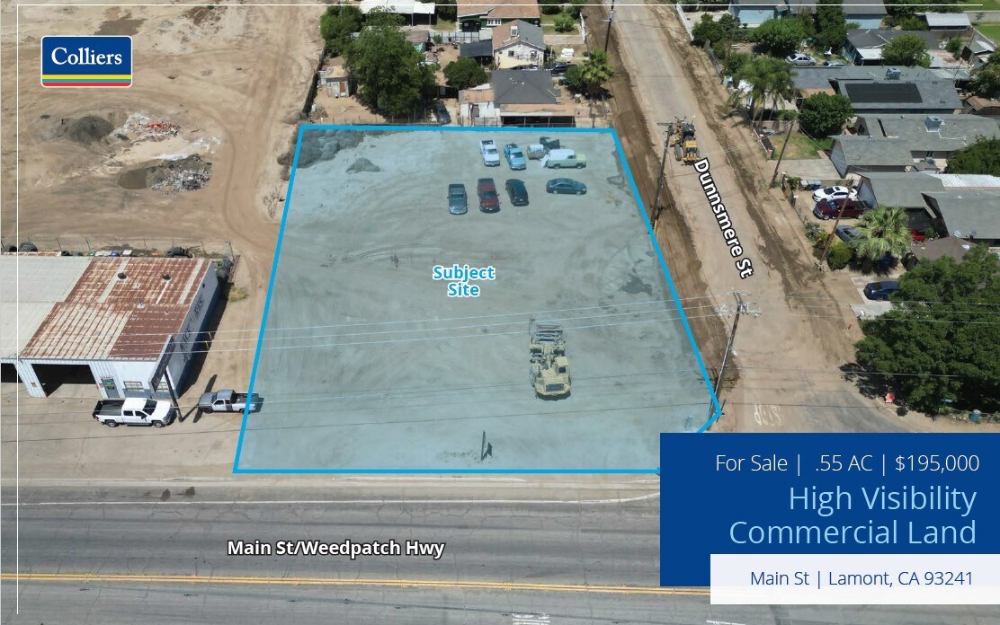 Main Street, Lamont, CA for Sale