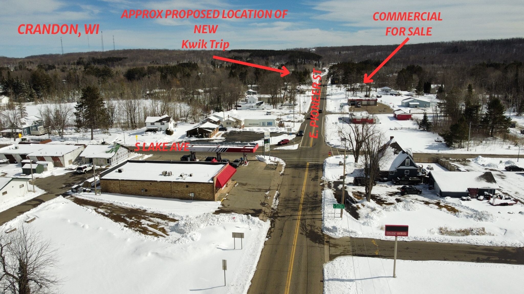 300 E Pioneer St, Crandon, WI for Sale