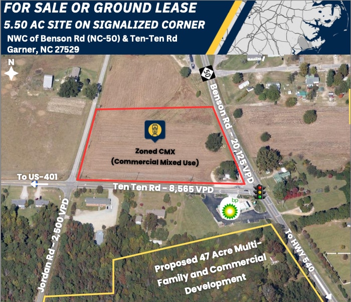 3316 Benson Rd, Garner, NC for Sale