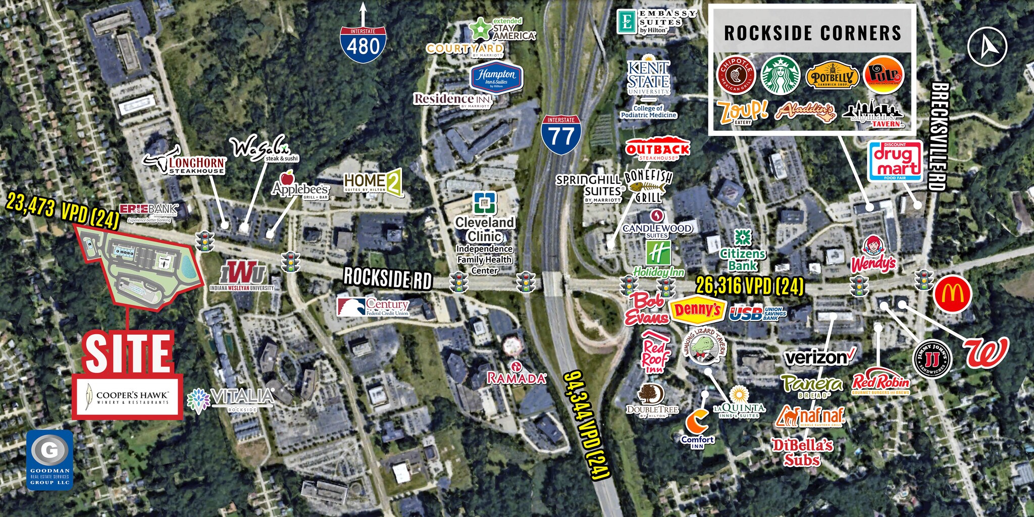 4114 Rockside Road, Seven Hills, OH for Rent