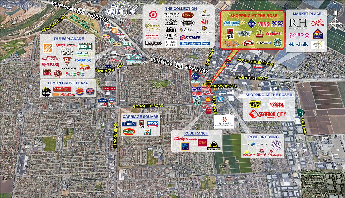 1901-2401 N Rose Ave, Oxnard, CA for Rent