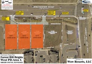 Memphis, TN Commercial Land - 3785 Forest Hill Irene rd Memphis, TN Commercial Land - 3785 Forest Hill Irene rd