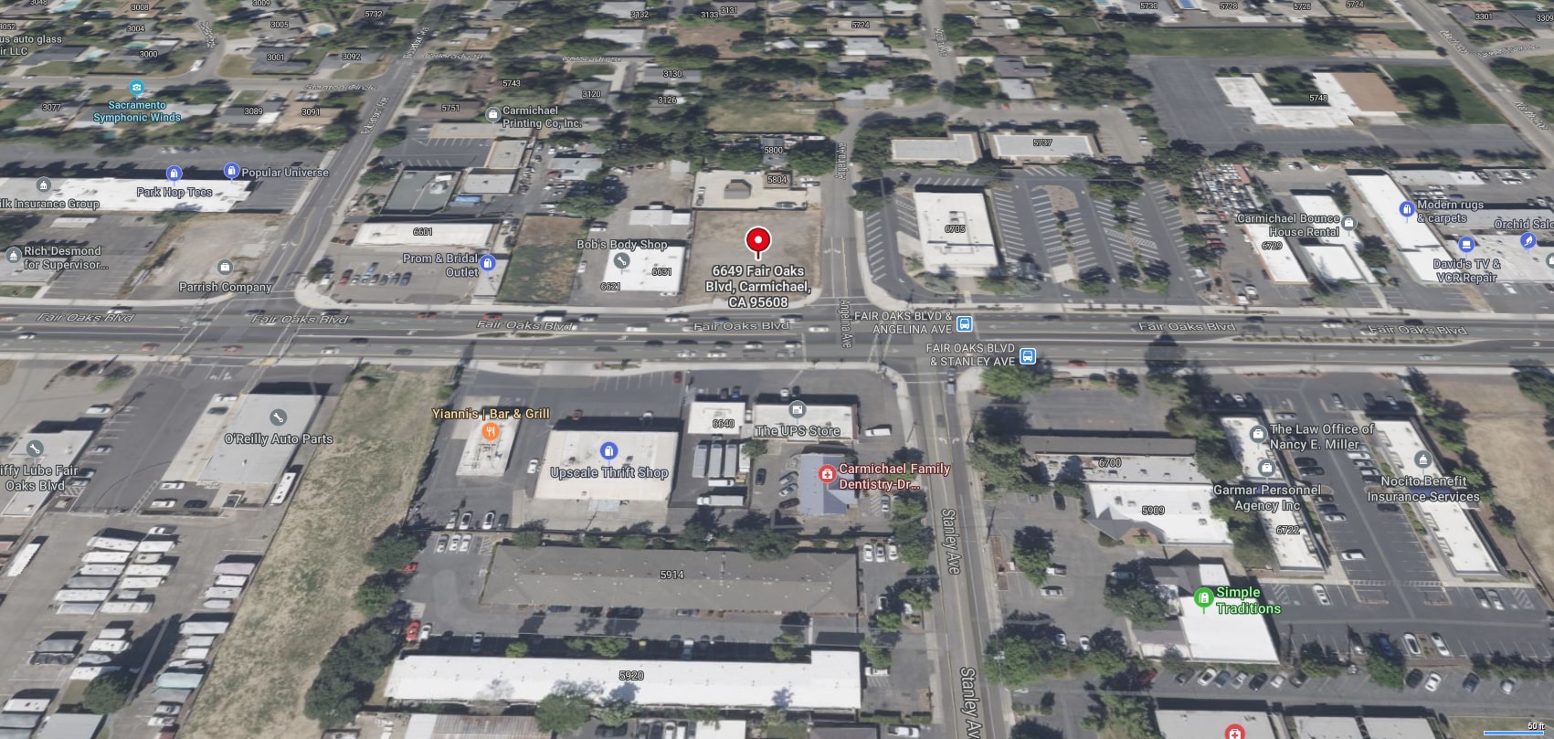 6649 Fair Oaks Blvd, Carmichael, CA for Rent