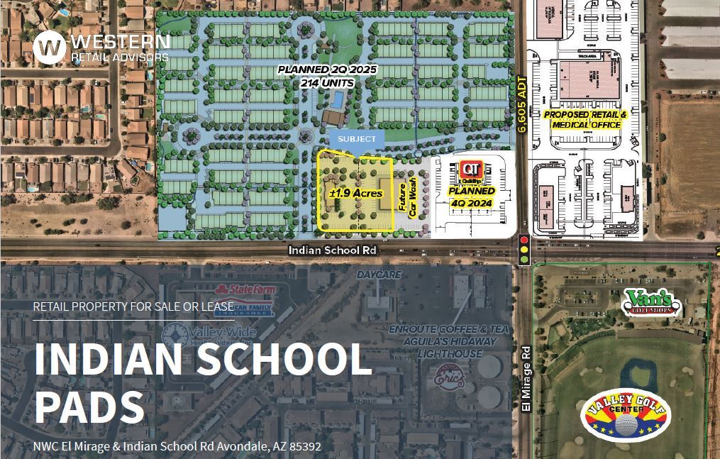 NW El Mirage Rd & Indian School Rd, Avondale, AZ for Sale