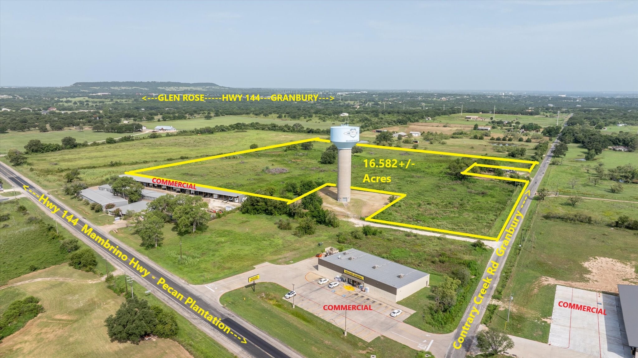 6108 Contrary Creek Rd, Granbury, TX for Sale