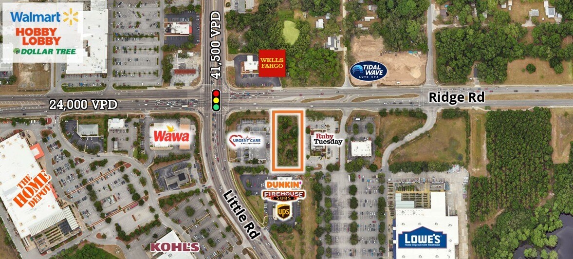 0 Ridge Rd, New Port Richey, FL for Sale