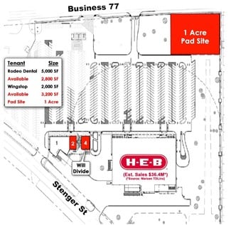 San Benito, TX Commercial Land - 1095 W Hwy 77