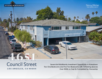 Los Angeles, CA Apartments - 4651 Council St