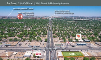 Lubbock, TX Retail - 2431-2449 34th St