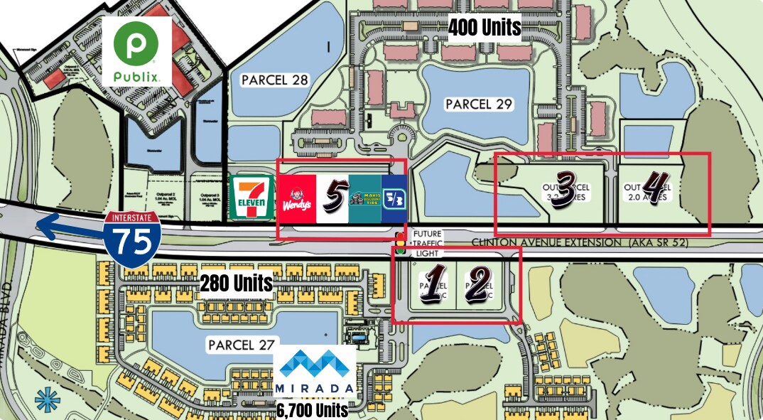 State Rd 52- Out Parcels, San Antonio, FL for Rent