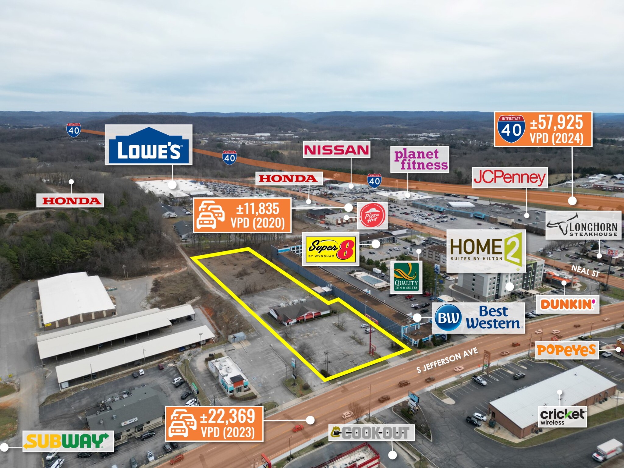 880 S Jefferson Ave, Cookeville, TN for Sale