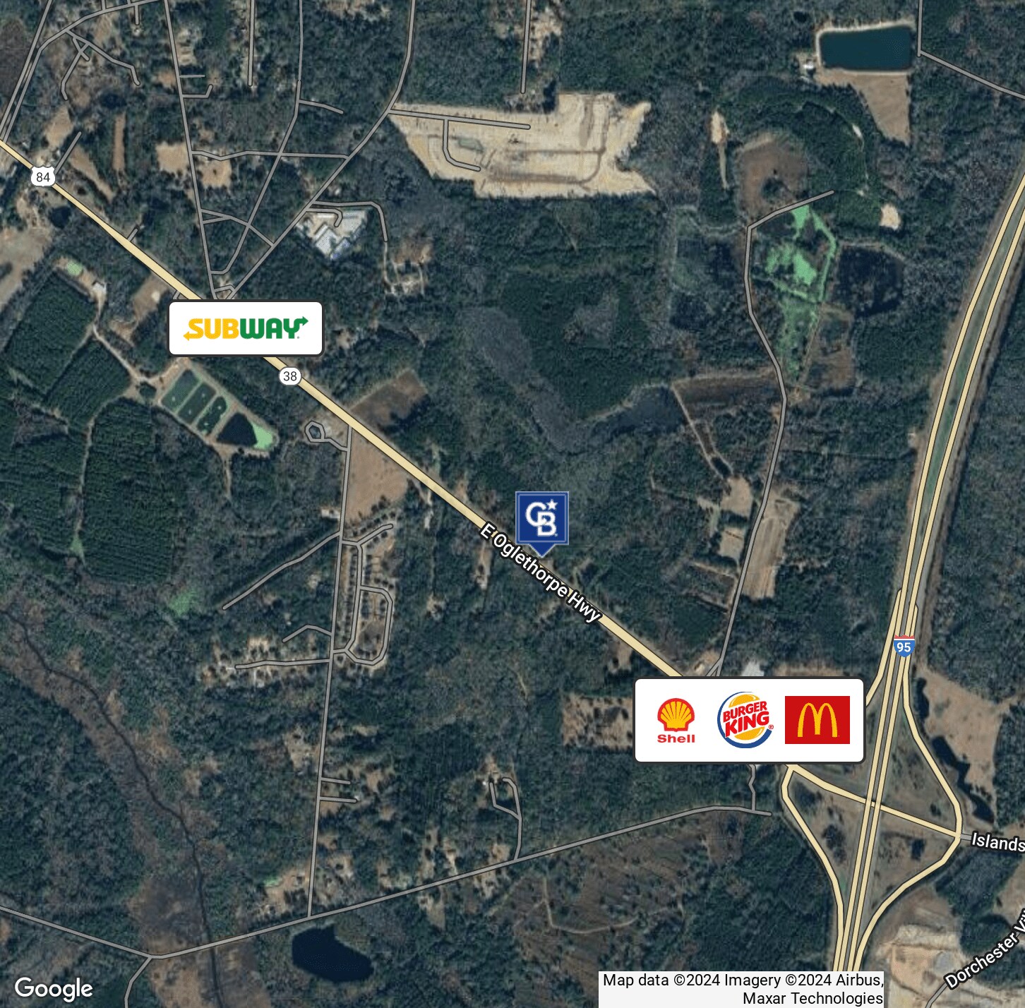 13220 E Oglethorpe Hwy Midway, GA 31320 Land Property for Sale on