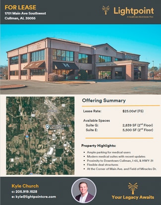 Cullman, AL Office/Medical - 1701 Main Ave SW