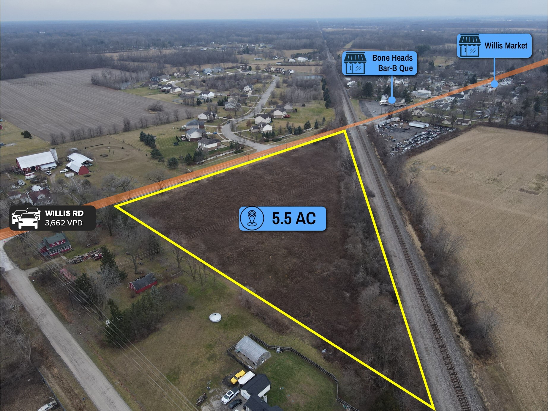 10467 Willis Rd, Willis, MI for Sale