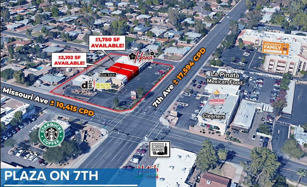 5504-5524 N 7th Ave, Phoenix, AZ for Rent