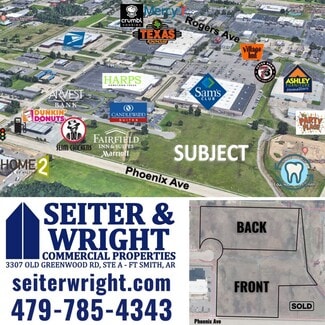 Fort Smith, AR Commercial Land - 7821 Phoenix Ave