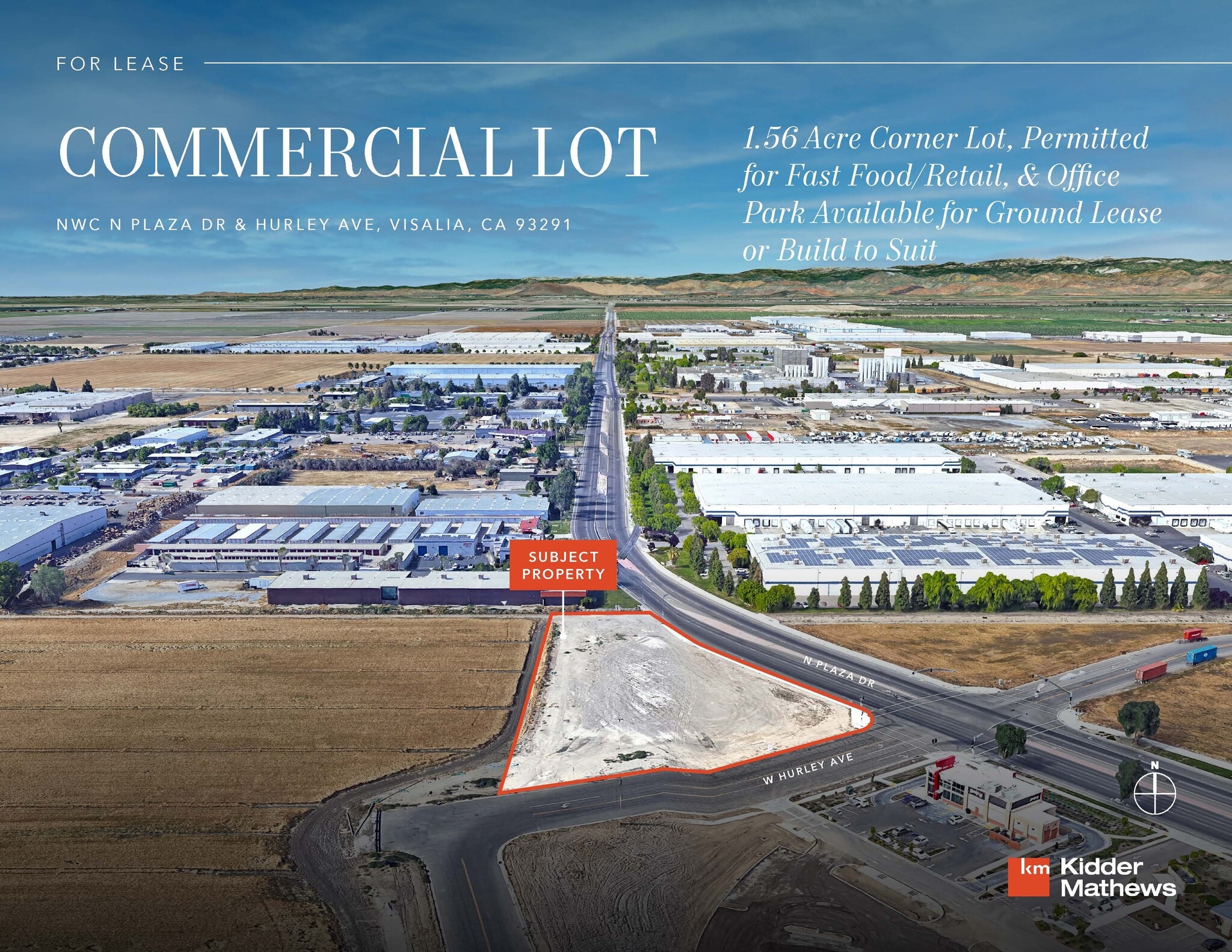 NWC Plaza & Hurley, Visalia, CA for Sale