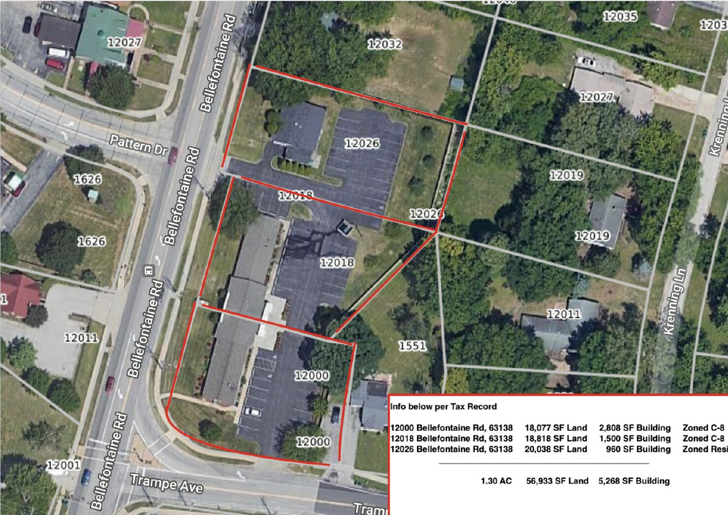 12000 Bellefontaine Rd Saint Louis, MO 63138 Land Property for Sale