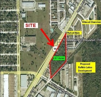 Houston, TX Commercial Land - 10999 S Main St Houston, TX Commercial Land - 10999 S Main St