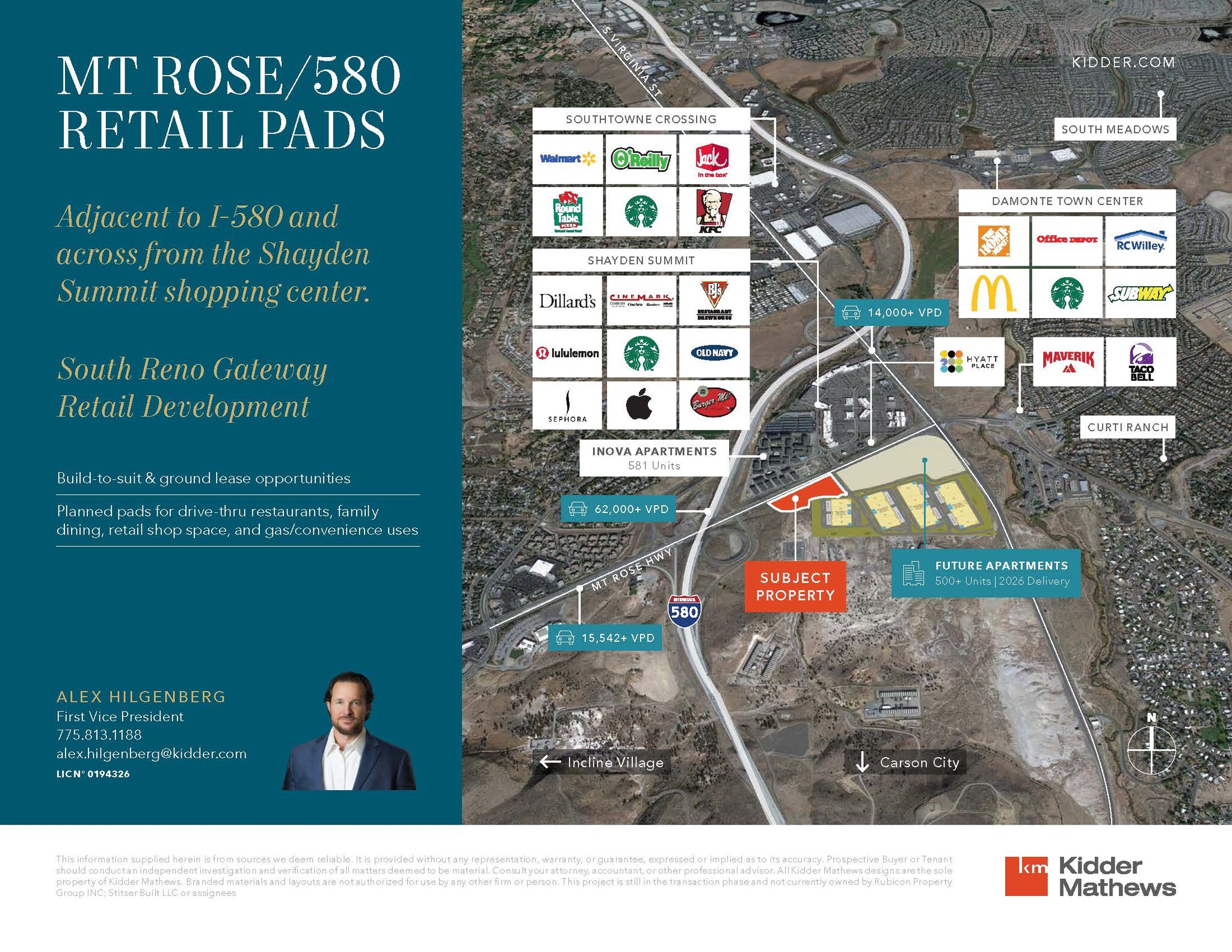 14575 US 395, Reno, NV for Rent