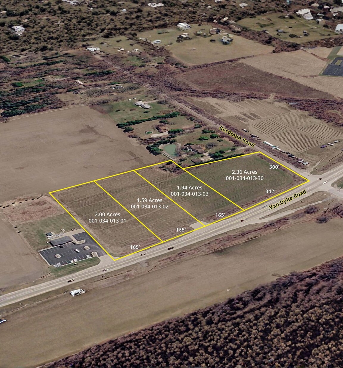 Van Dyke & Bordman Road, Almont, MI for Sale
