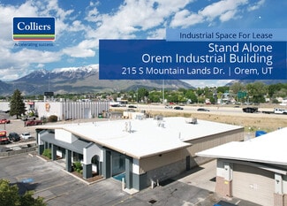 Orem, UT Industrial - 215 Mountainlands Dr