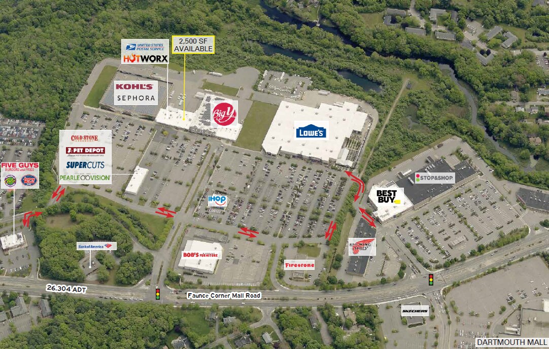 47-83 Faunce Corner Mall Rd, North Dartmouth, MA for Rent