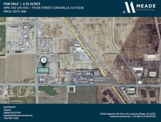 Coachella, CA Industrial Land - Tyler St Coachella, CA Industrial Land - Tyler St