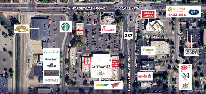 3645-3663 S College Ave, Fort Collins, CO for Rent