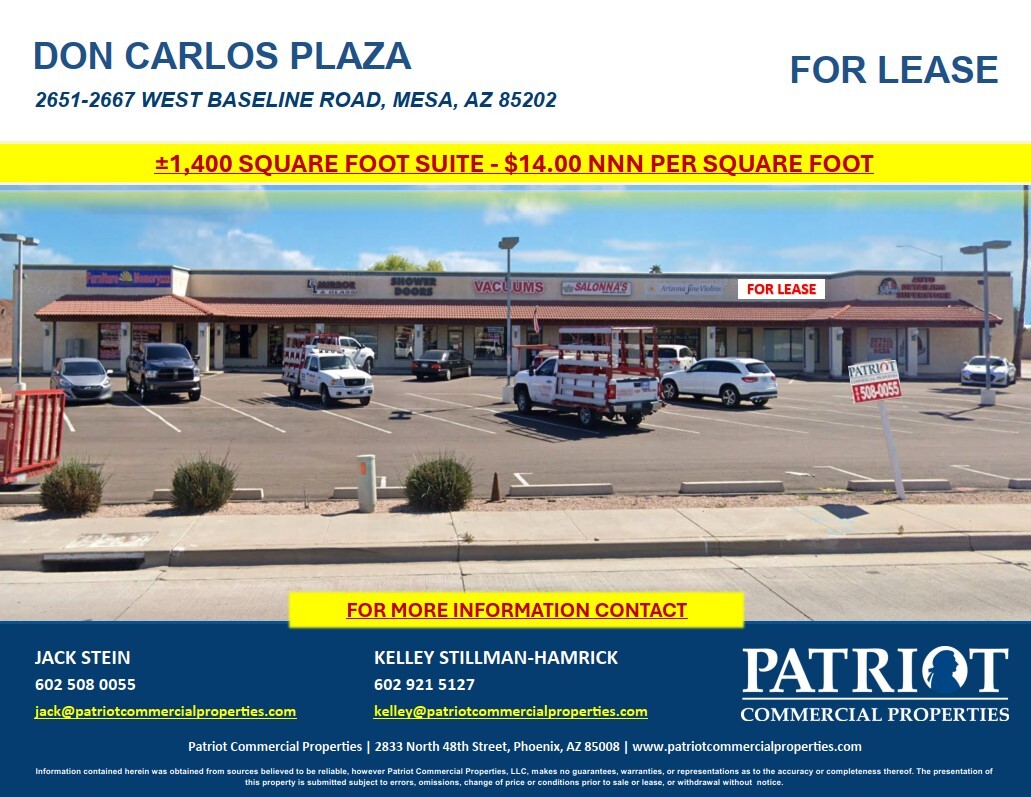 2651-2667 W Baseline Rd, Mesa, AZ for Rent