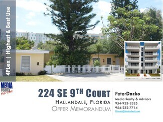 Hallandale, FL Apartments - 224 SE 9th Ct