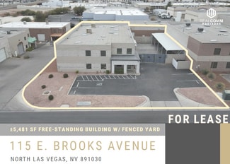 North Las Vegas, NV Industrial - 115 E Brooks Ave North Las Vegas, NV Industrial - 115 E Brooks Ave