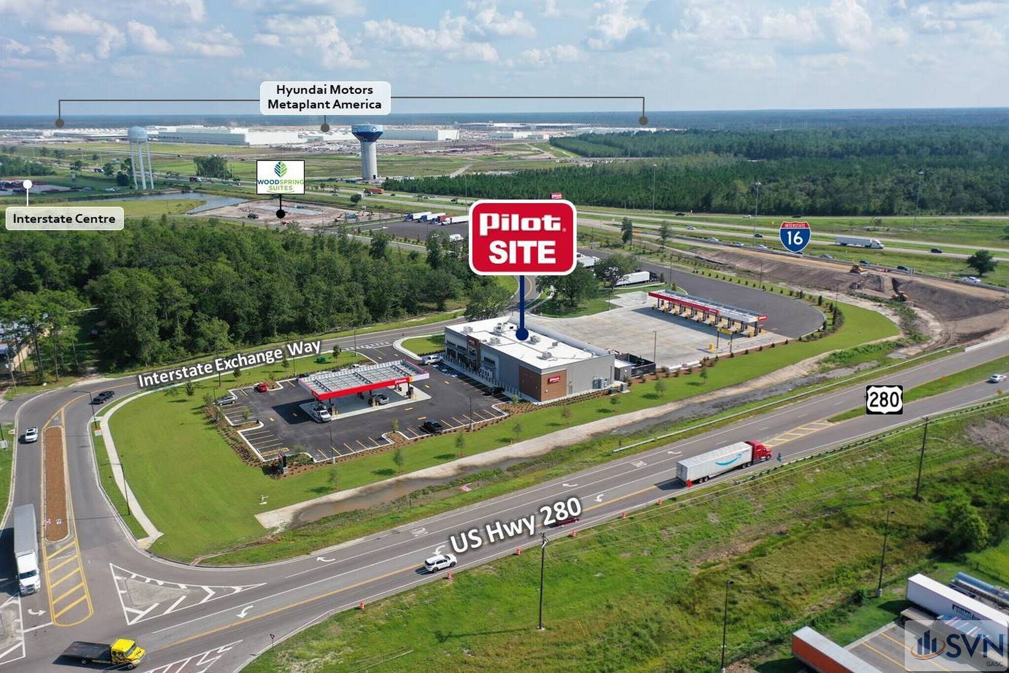 I-16 and US Highway 280, Ellabell, GA for Sale