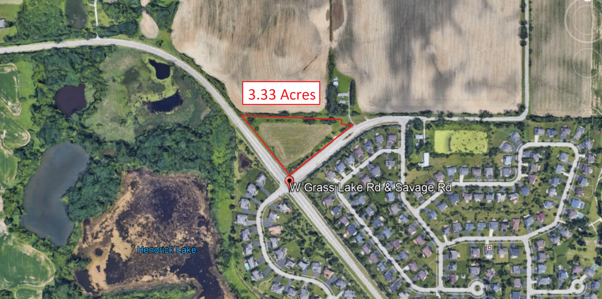 Grass Lake Road & Savage Road, Lindenhurst, IL for Sale