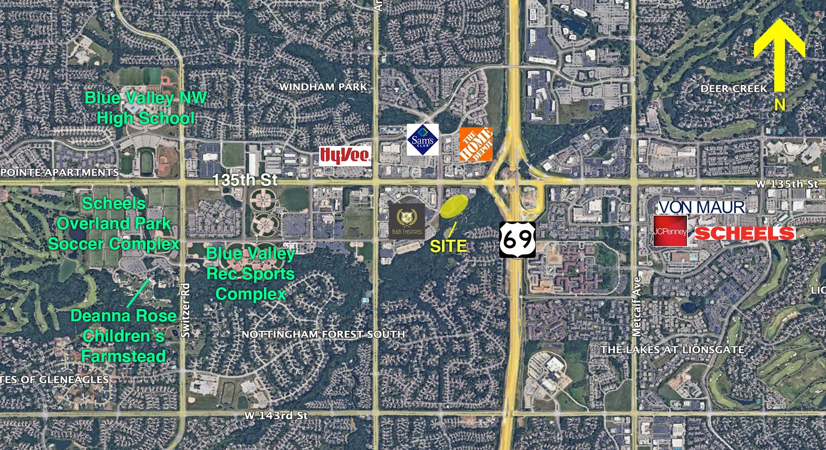 S & E of 135th & Hemlock st, Overland Park, KS for Sale