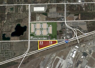 Romulus, MI Commercial Land - 19 Acres Wick Road