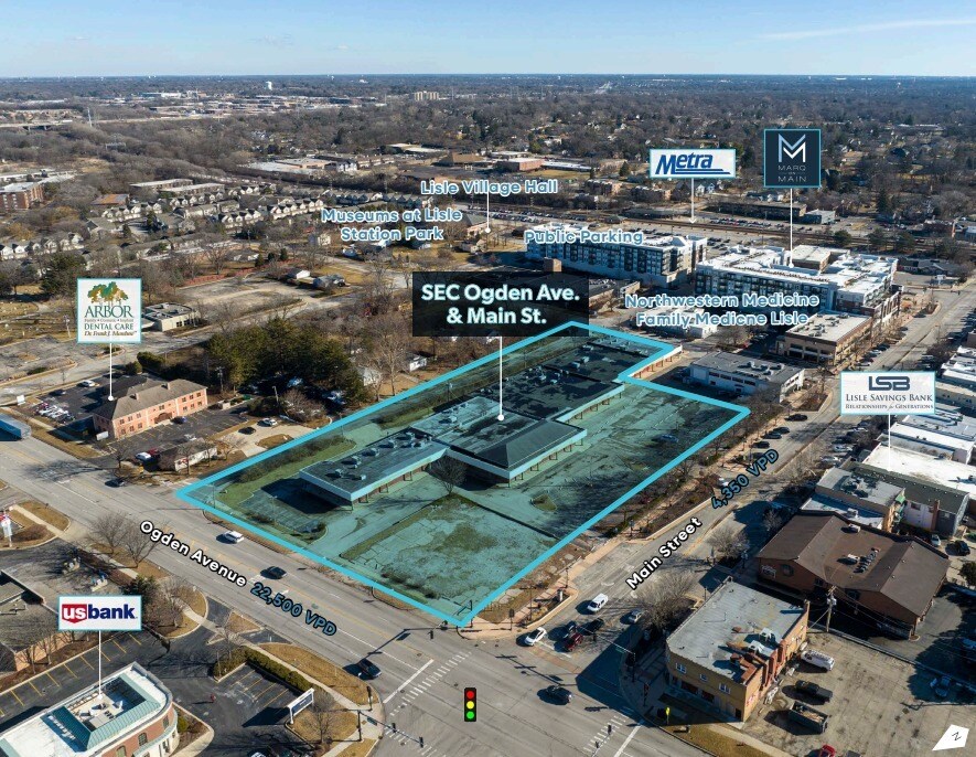SEC Ogden Ave & Main St, Lisle, IL for Sale
