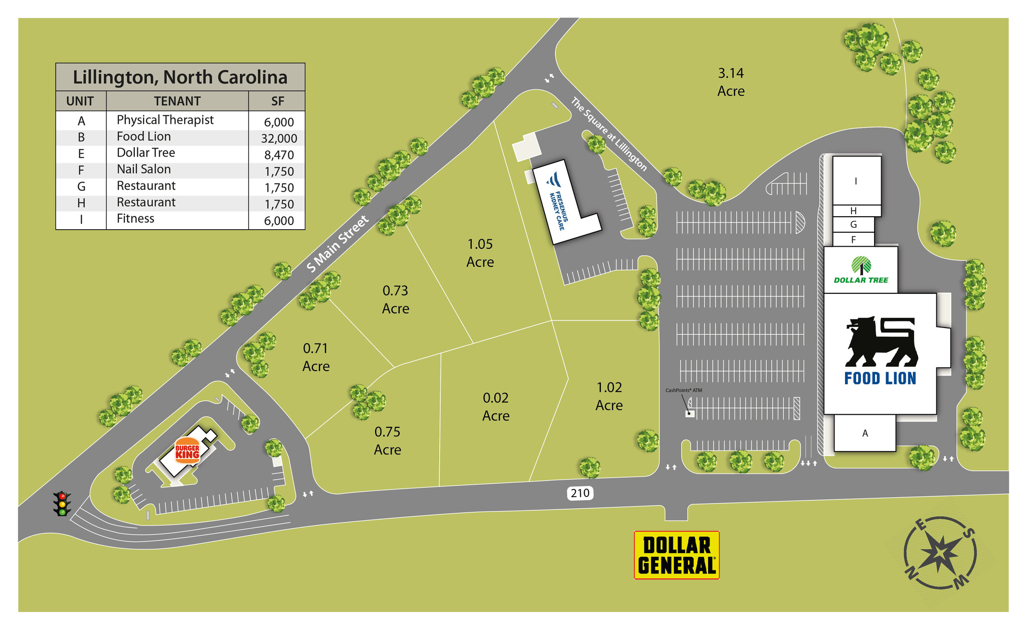 Nc-210 Hwy S, Lillington, NC for Sale