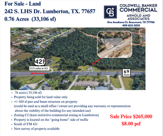 Lumberton, TX Commercial - 242 S Lhs Dr