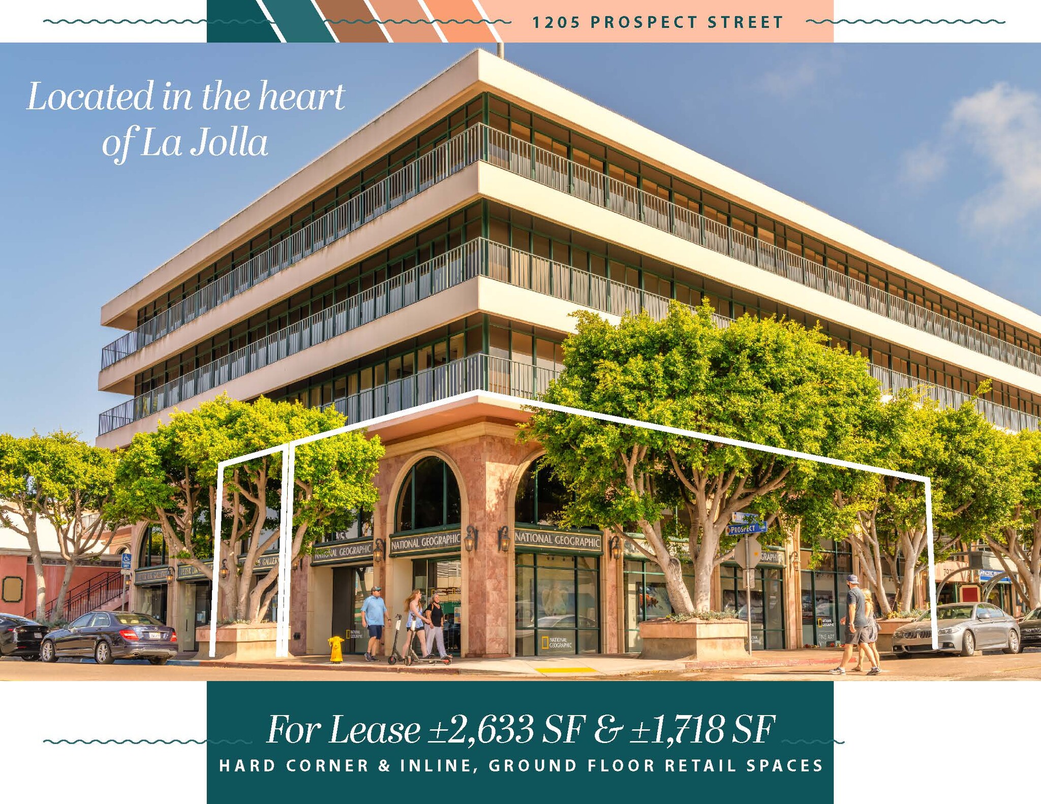 1205-1225 Prospect St, La Jolla, CA for Rent