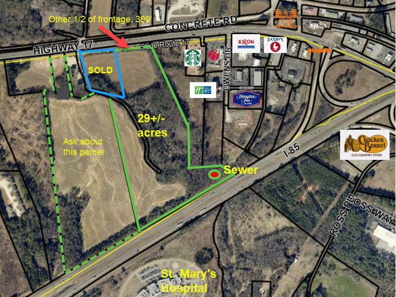 Hwy 17 Hwy, Lavonia, GA for Sale